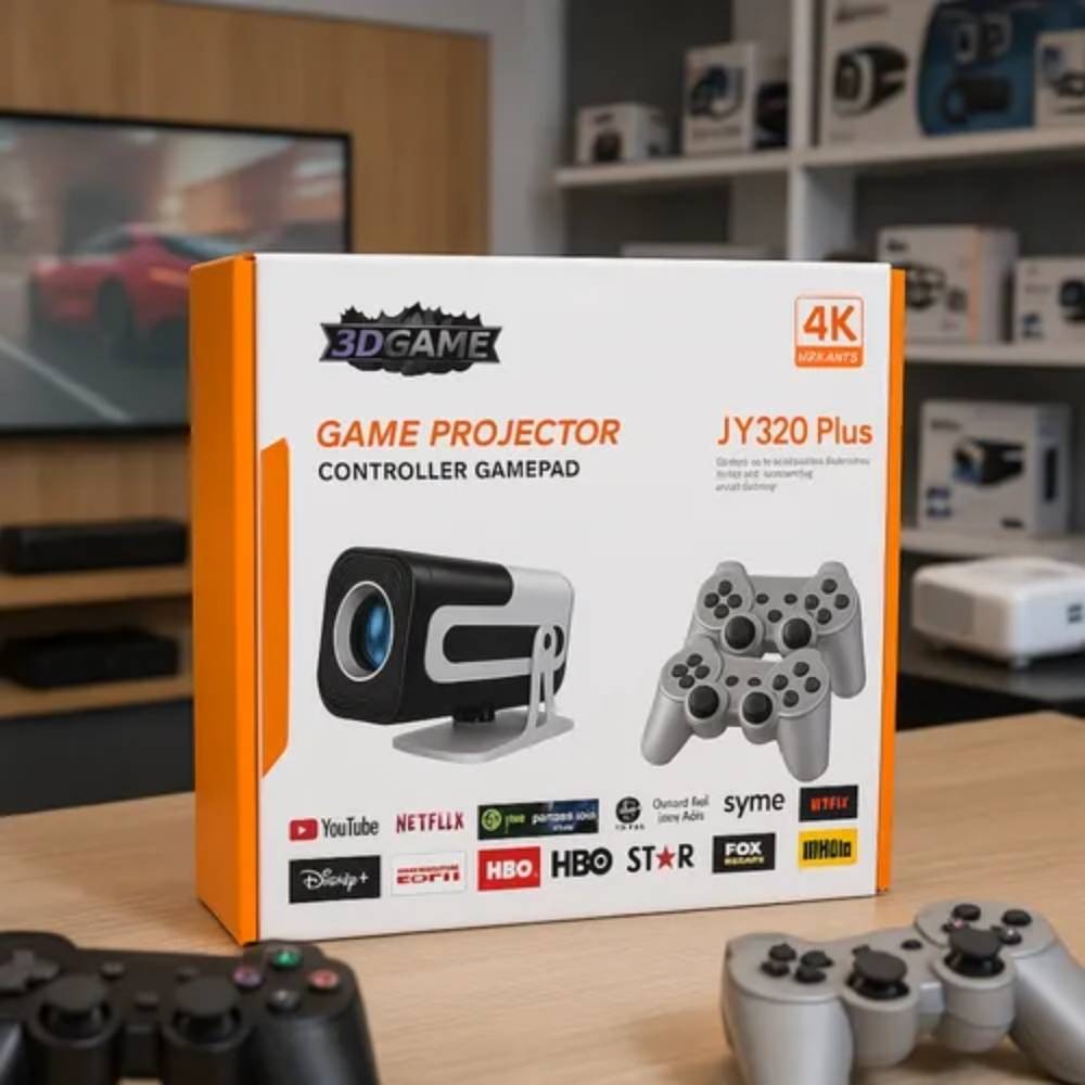 Proyector Gamer JY320 Plus 4K