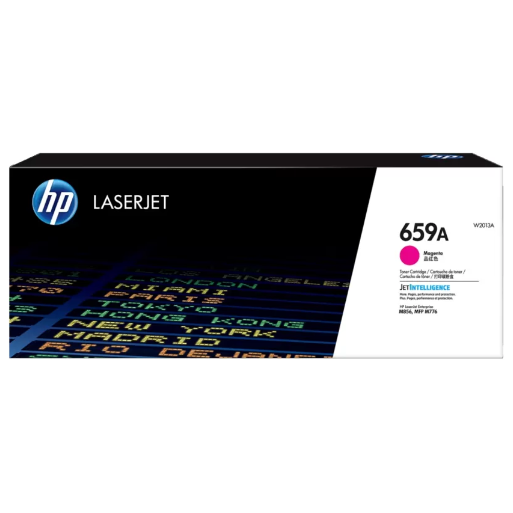 CARTUCHO DE TONER HP W2013A 659A MAGENTA ALTO RENDIMIENTO LASERJET ORIGINAL