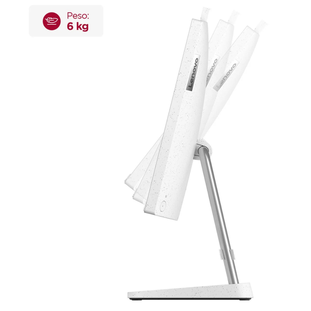 TODO EN UNO LENOVO 3 24ADA6 - AMD ATHLON SILVER 3050U - 4GB DDR4 - 256GB SSD - PANTALLA 23.8 Pulgadas FHD - HDMI - WIN 11 - COLOR BLANCO