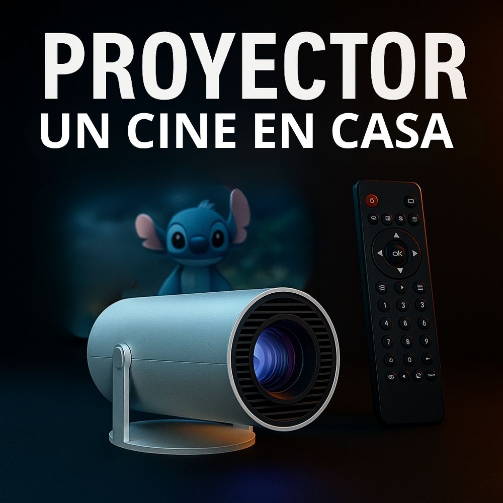 Proyector Smart HY300 Pro Ultra HD Wifi | Bluetooth Home Cine