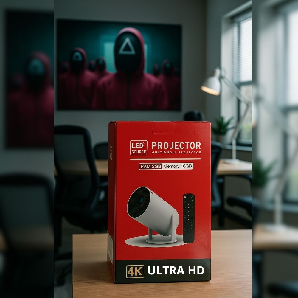 Proyector Smart HY300 Pro Ultra HD Wifi | Bluetooth Home Cine