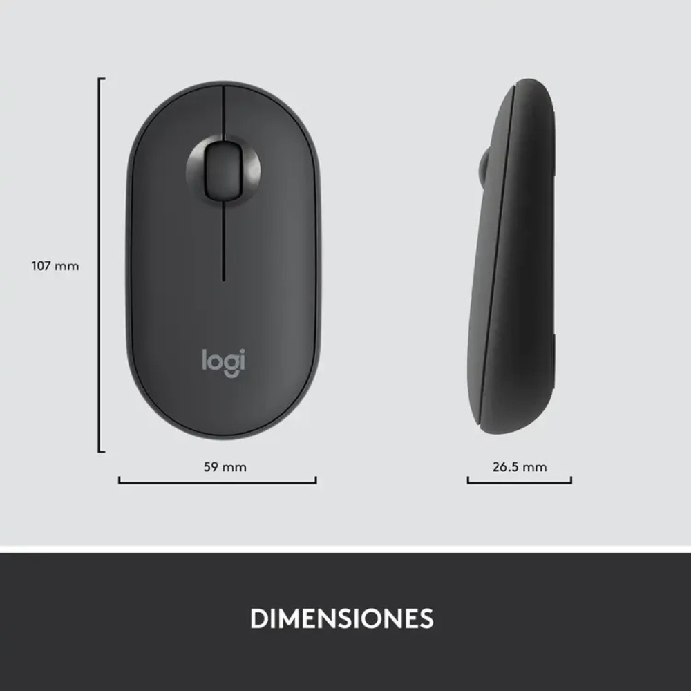 Persona escribiendo en el teclado inalámbrico Logitech MK270, teclas de membrana de bajo perfil que brindan una experiencia de escritura fluida y silenciosa.