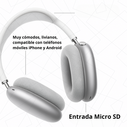 Diadema Pro Max (AAA) | Sonido Envolvente + Estuche Premium