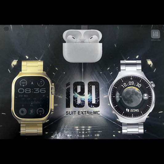 Combo Reloj Inteligente I80 Set 10 en 1
