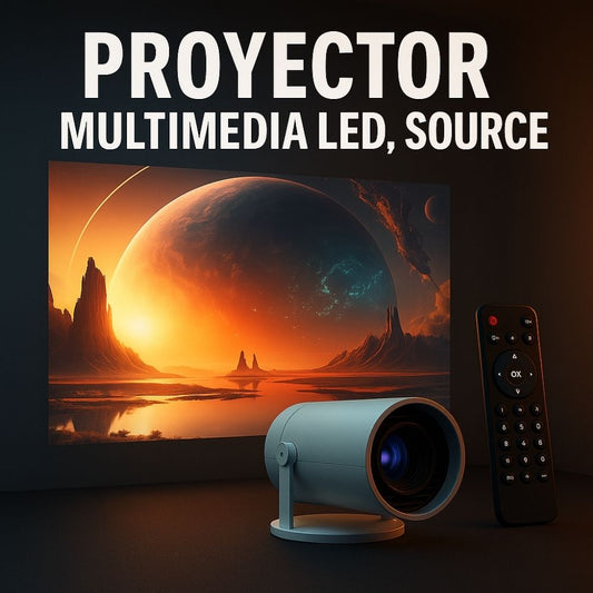 Proyector Smart HY300 Pro Ultra HD Wifi | Bluetooth Home Cine