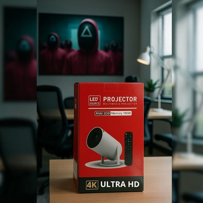 Proyector Smart HY300 Pro Ultra HD Wifi | Bluetooth Home Cine